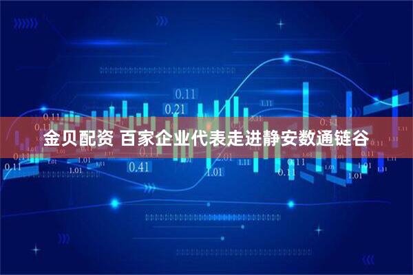 金贝配资 百家企业代表走进静安数通链谷